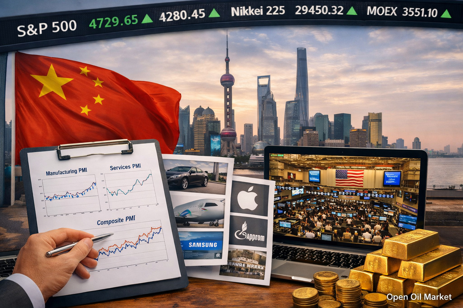 Eventos económicos y reportes corporativos - sábado, 31 de enero de 2026: PMI de China y guías para inversores