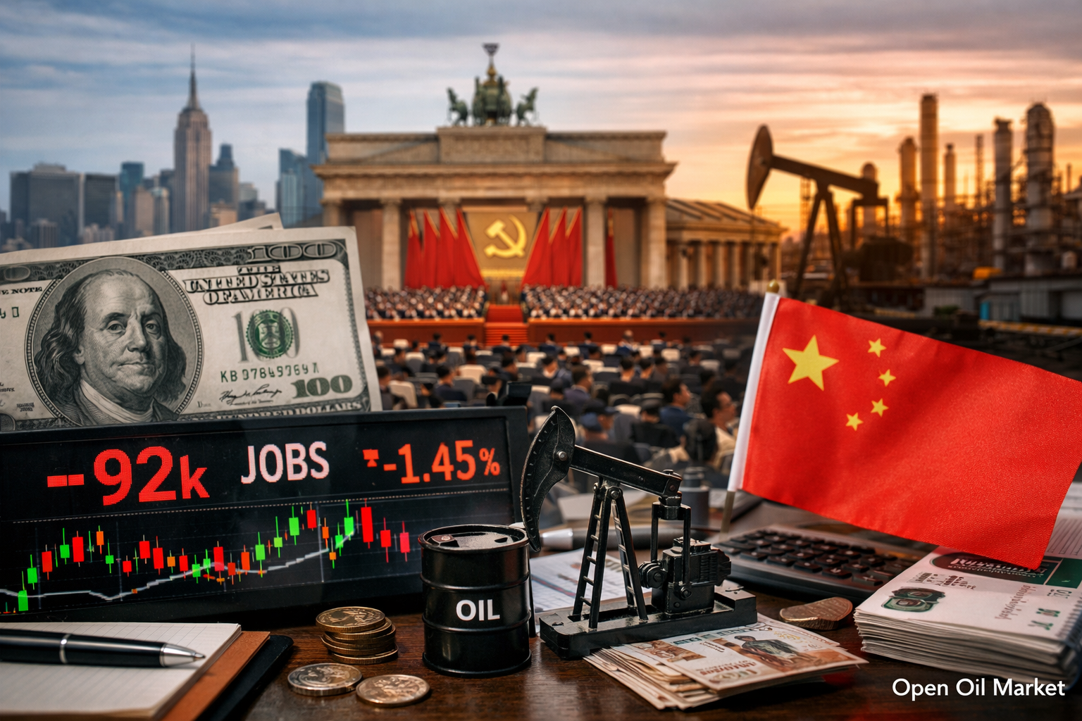 Eventos económicos e informes corporativos — sábado 7 de marzo de 2026: los mercados evalúan datos de empleo en EE. UU. y decisiones de China