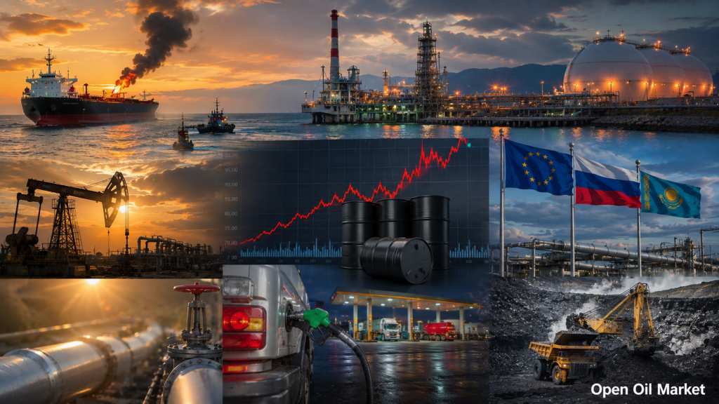 Revisión del TCE 25 de julio de 2026: cotizaciones del petróleo Brent y WTI, gas TTF, OPEP+, KTK, productos derivados del petróleo, carbón, electricidad y ER.