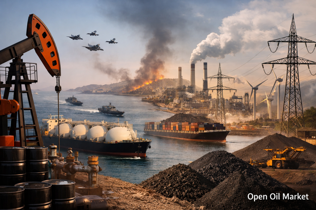 Noticias petróleo y energía 3 de abril de 2026 — petróleo, gas, GNL, refinerías y electricidad