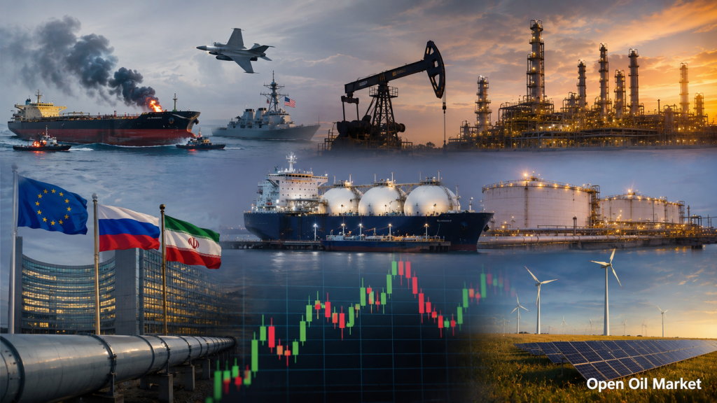 Resumen del sector energético 24 de julio de 2026: cotizaciones de petróleo Brent y WTI, gas TTF, OPEP+, refinerías, productos petroleros, energías renovables y carbón
