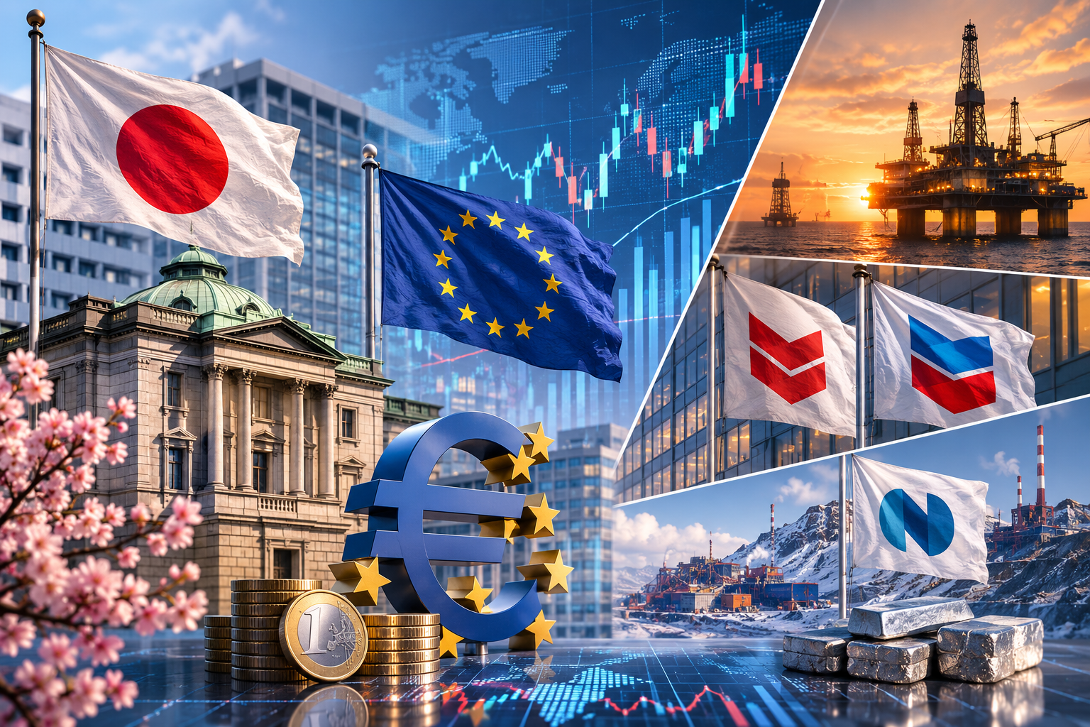 Eventos económicos e informes corporativos: viernes 31 de julio de 2026 - decisión del Banco de Japón, inflación de la zona euro, informes de ExxonMobil, Chevron y "Norilsk Nickel".