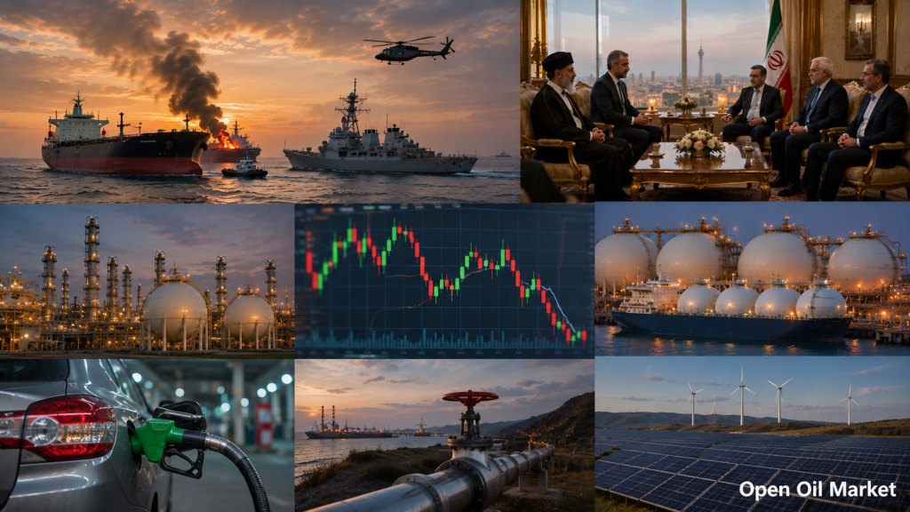 Noticias petróleo y gas y energía - lunes, 27 de julio de 2026: Brent, gas TTF, OPEP+, KTK, carbón y VER