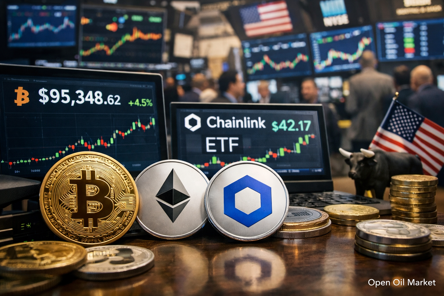 Noticias de criptomonedas, jueves 15 de enero de 2026. Chainlink-ETF sale a la NYSE.
