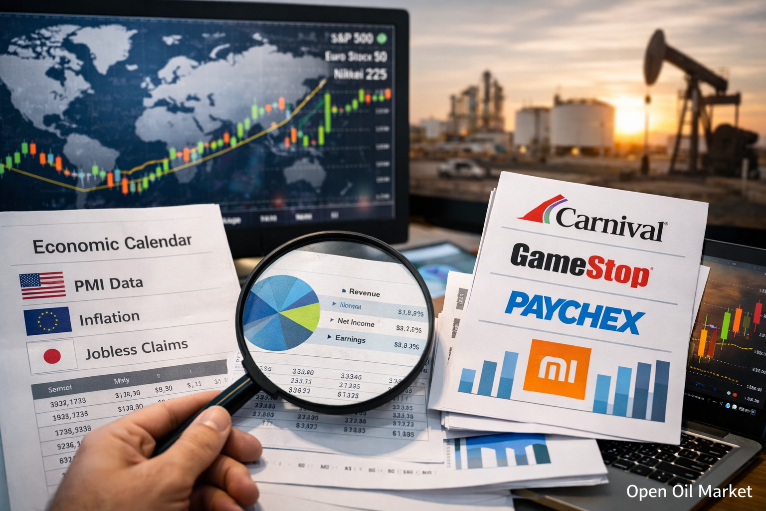 Análisis de la economía mundial y reportes corporativos semana del 23 al 27 de marzo de 2026 para inversores