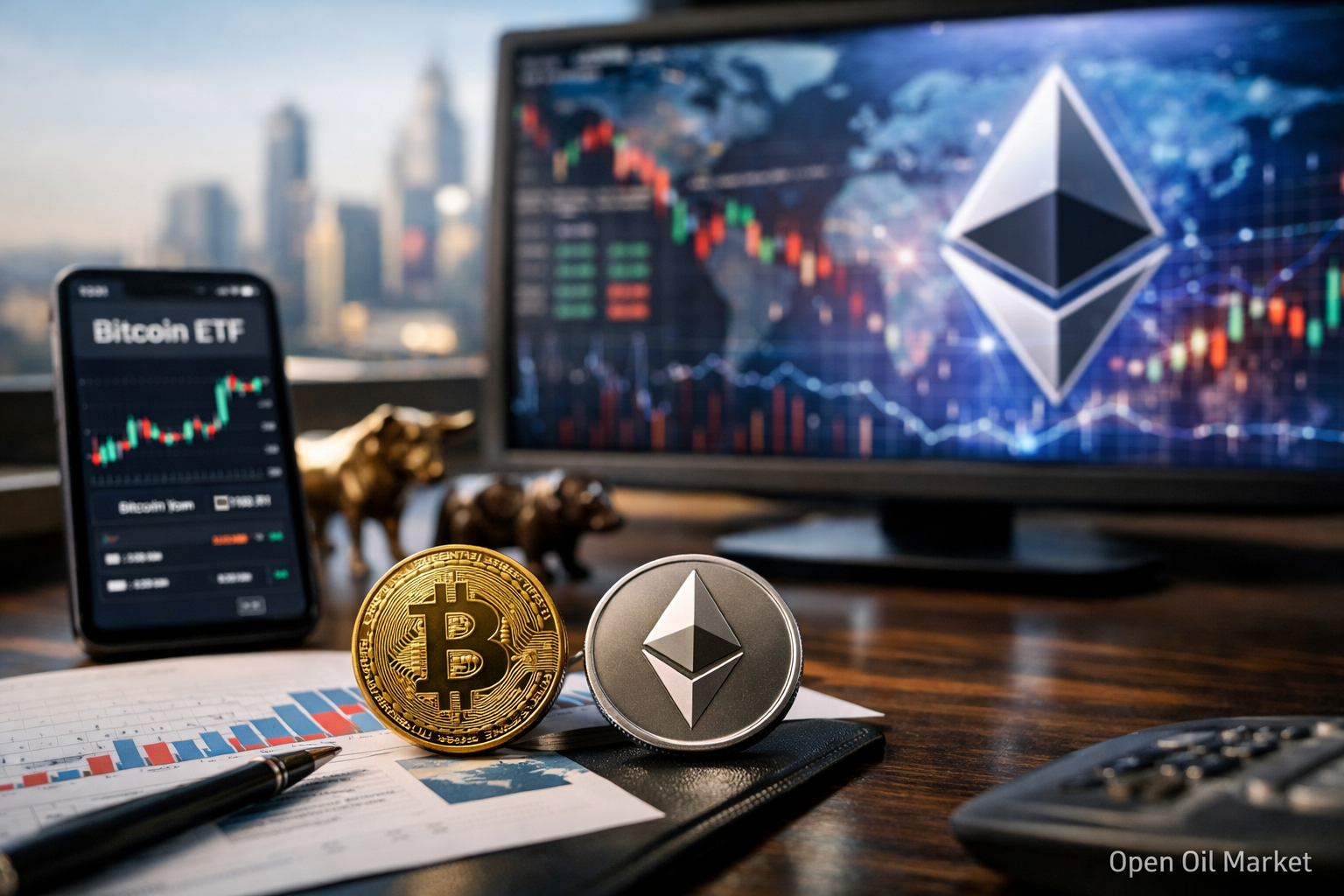 Noticias criptomonedas — lunes, 2 de marzo de 2026: giro de flujos en Bitcoin-ETF, aversión al riesgo en el mundo y enfoque en la hoja de ruta de Ethereum