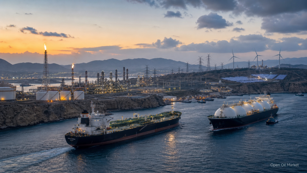 Mercado energético mundial 5 de mayo de 2026: petróleo, gas, GNL, refinerías, electricidad y energías renovables