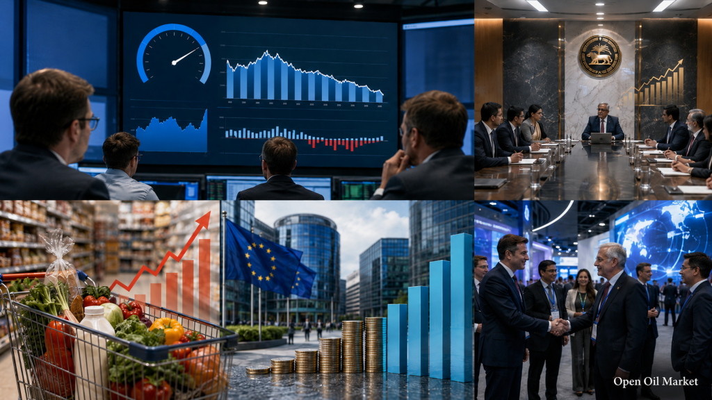 Eventos económicos 5 de junio de 2026: nóminas no agrícolas, tasa del Banco de la India, PIB de la Eurozona, PMEF