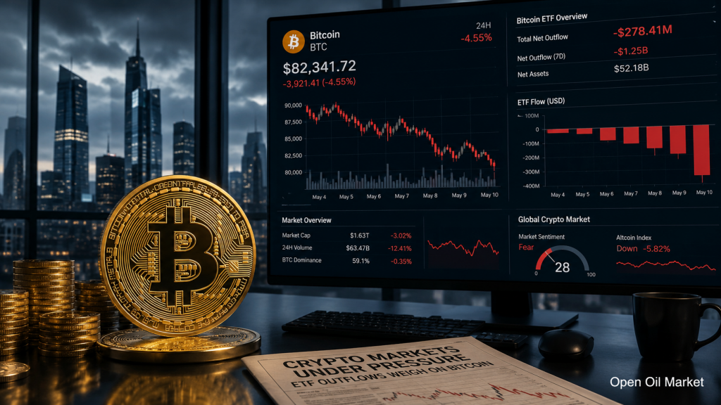 Noticias criptomonedas 2 de julio de 2026: Bitcoin bajo presión de retiros de ETF y caída del mercado de activos digitales