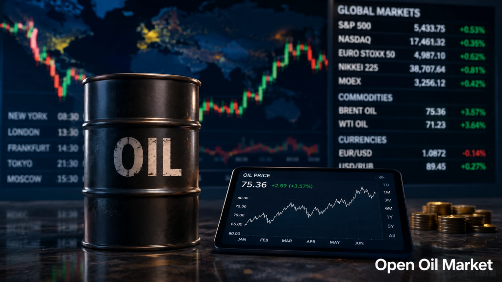 Análisis de eventos económicos e informes corporativos del 13 de junio de 2026, mercados mundiales, petróleo, índices S&P 500, Euro Stoxx 50, Nikkei 225 y MOEX