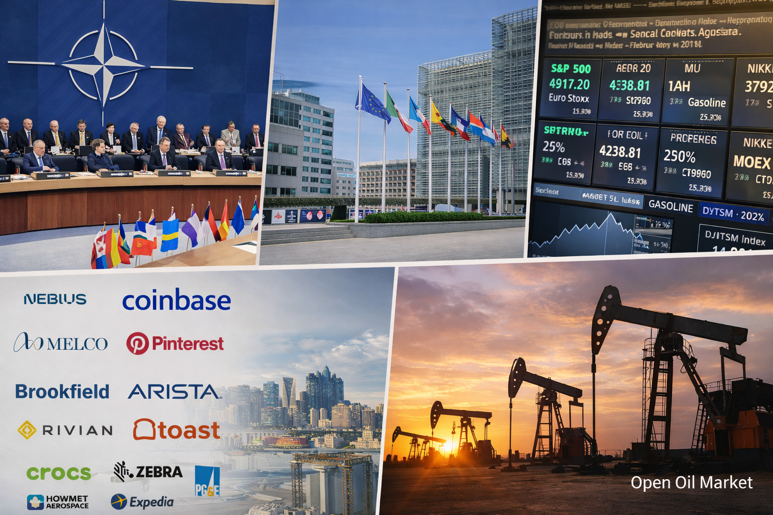 Eventos económicos y reportes corporativos — jueves 12 de febrero de 2026: PIB del Reino Unido, datos de EE. UU., informe AIE