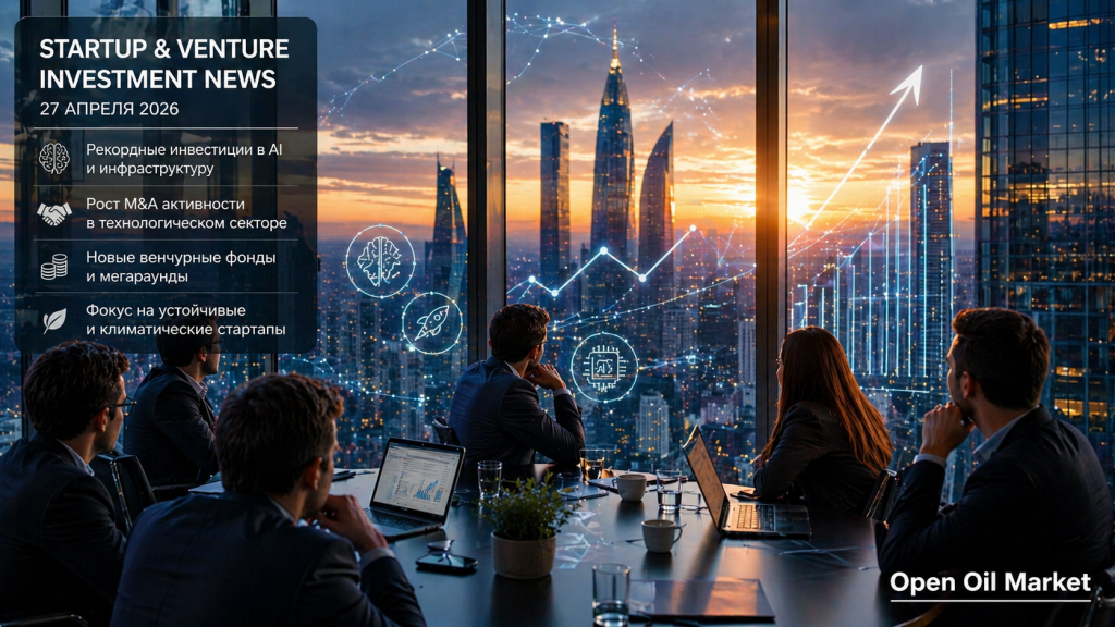 Noticias de startups e inversiones de riesgo, lunes, 27 de abril de 2026 — inversiones récord en AI y crecimiento de M&A