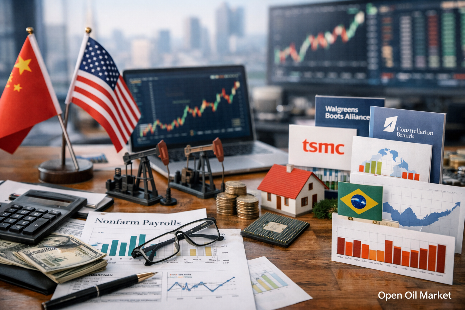 Eventos económicos e informes corporativos — viernes 9 de enero de 2026 Nonfarm Payrolls EE.UU., inflación de China y Alemania