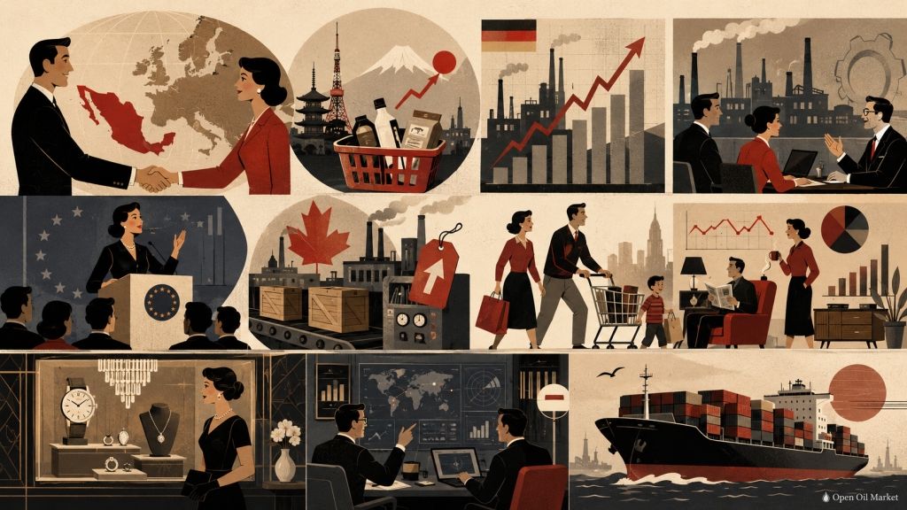 Eventos económicos globales del 22 de mayo de 2026: Japón, Alemania, BCE, Canadá, EE.UU. y resultados de empresas públicas.