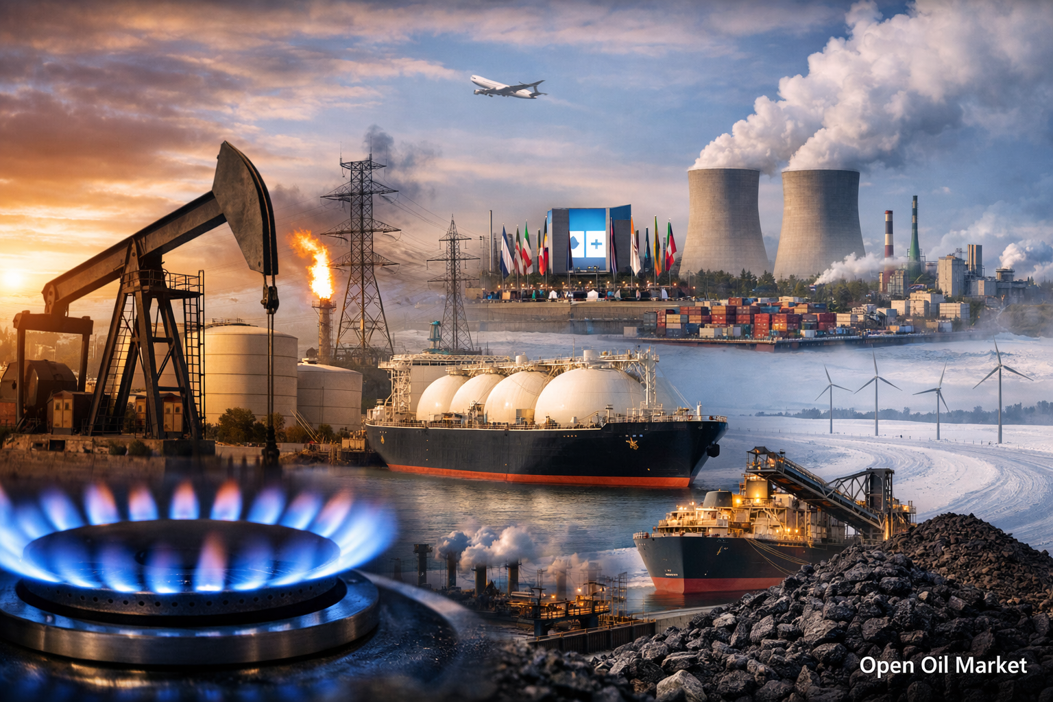 Noticias petróleo y gas, y energía — 28 de febrero de 2026 Petróleo, OPEP+, gas, GNL, energía eléctrica, energías renovables