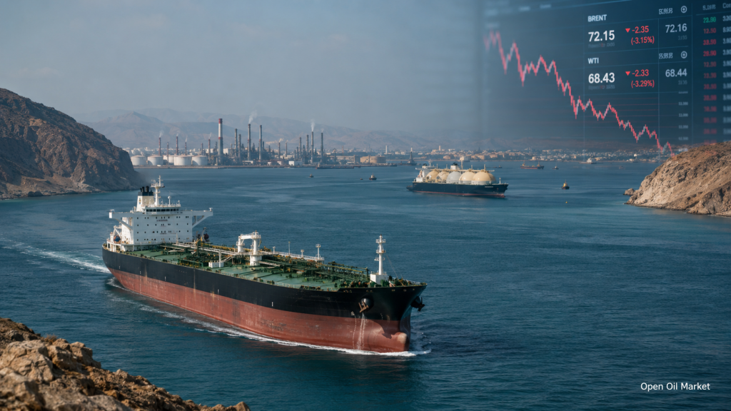 Mercado energético mundial 16 de junio de 2026: petrolero, LNG, refinerías, estrecho de Ormuz y caída de precios del petróleo