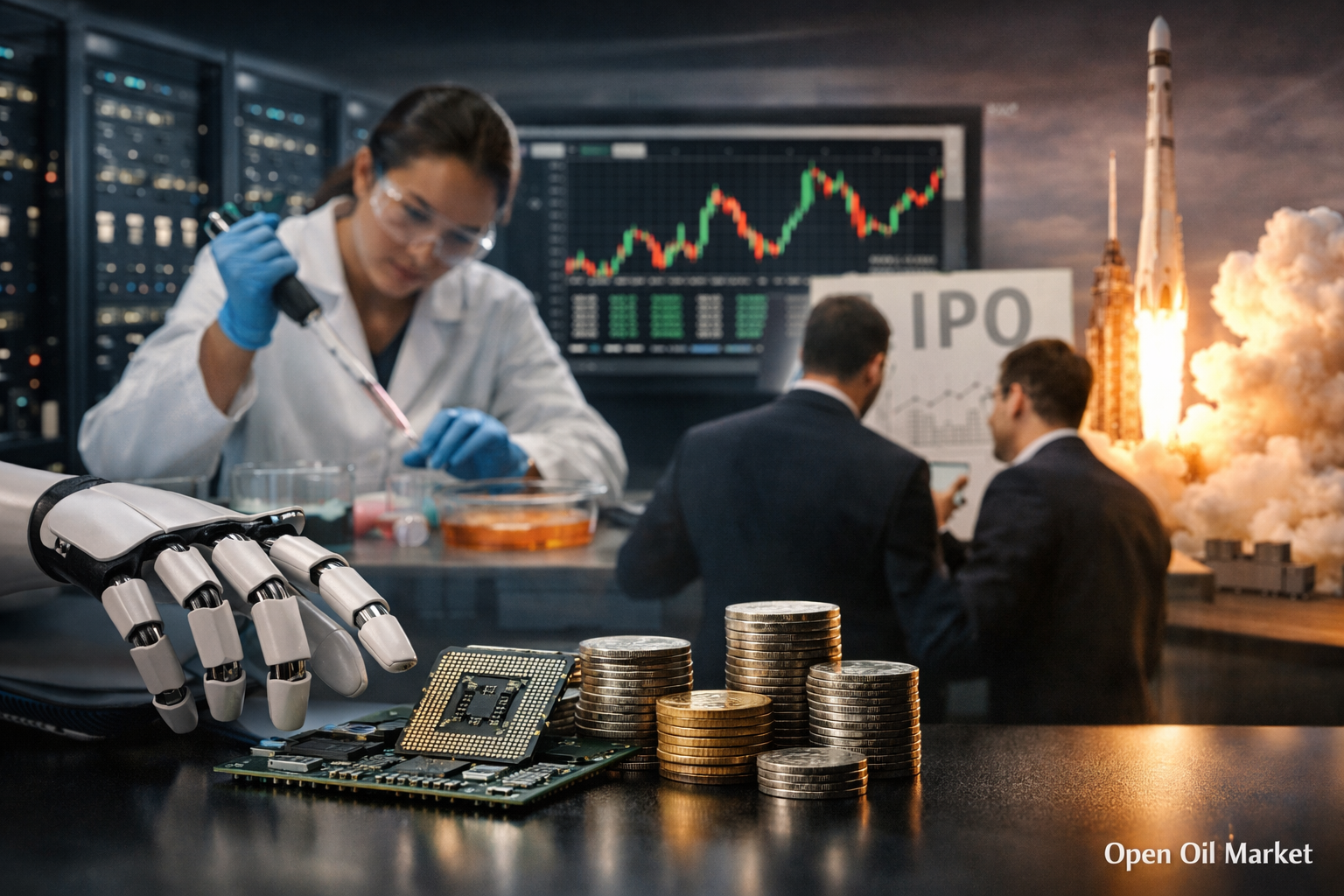 Startups y inversiones de capital de riesgo - AI, biotecnología y fintech, rondas de inversión globales, 12 enero 2026