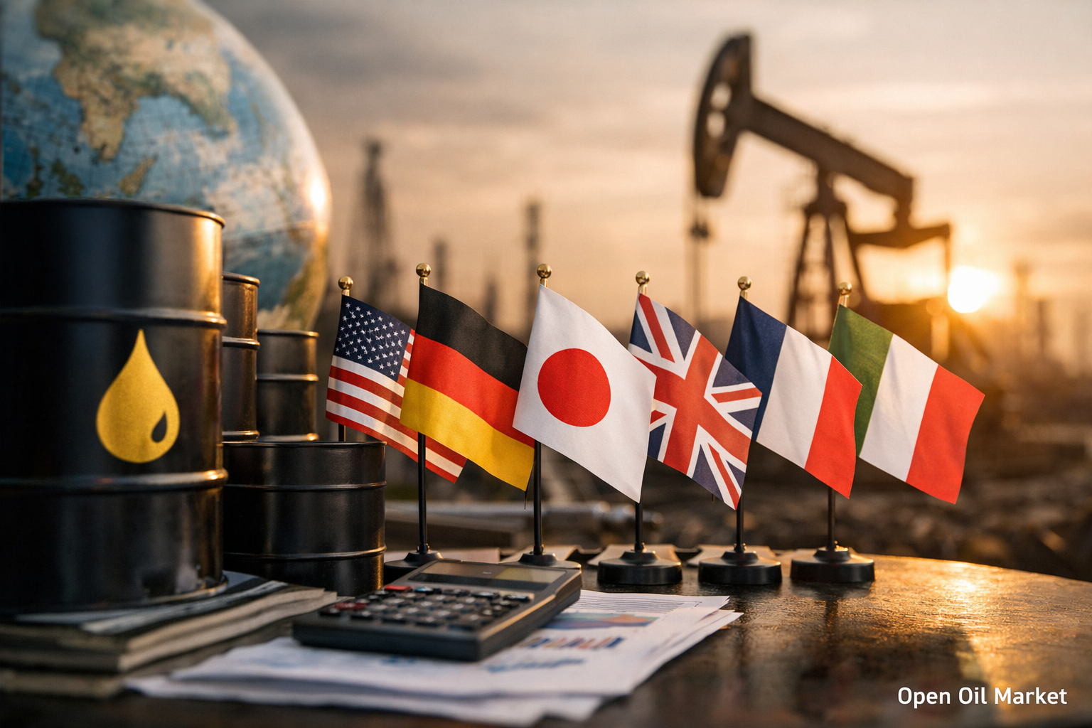 Reservas de petróleo G7 superan 1 mil millones de barriles: ¿cuánto representa en días de consumo de petróleo?