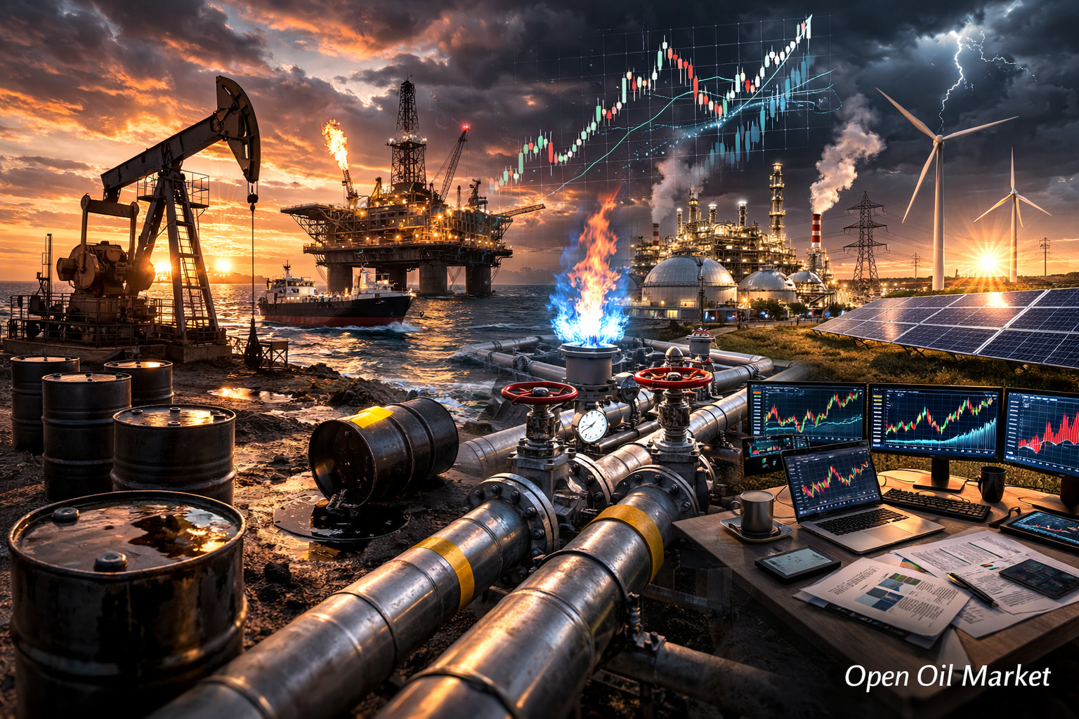 Noticias petróleo y gas - miércoles, 25 de febrero de 2026 | Petróleo Brent, gas, GNL, refinerías, energías renovables