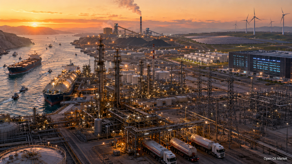 Mercado mundial de petróleo, gas y energía 16 de julio de 2026 — LNG, Refinerías, electricidad y energías renovables