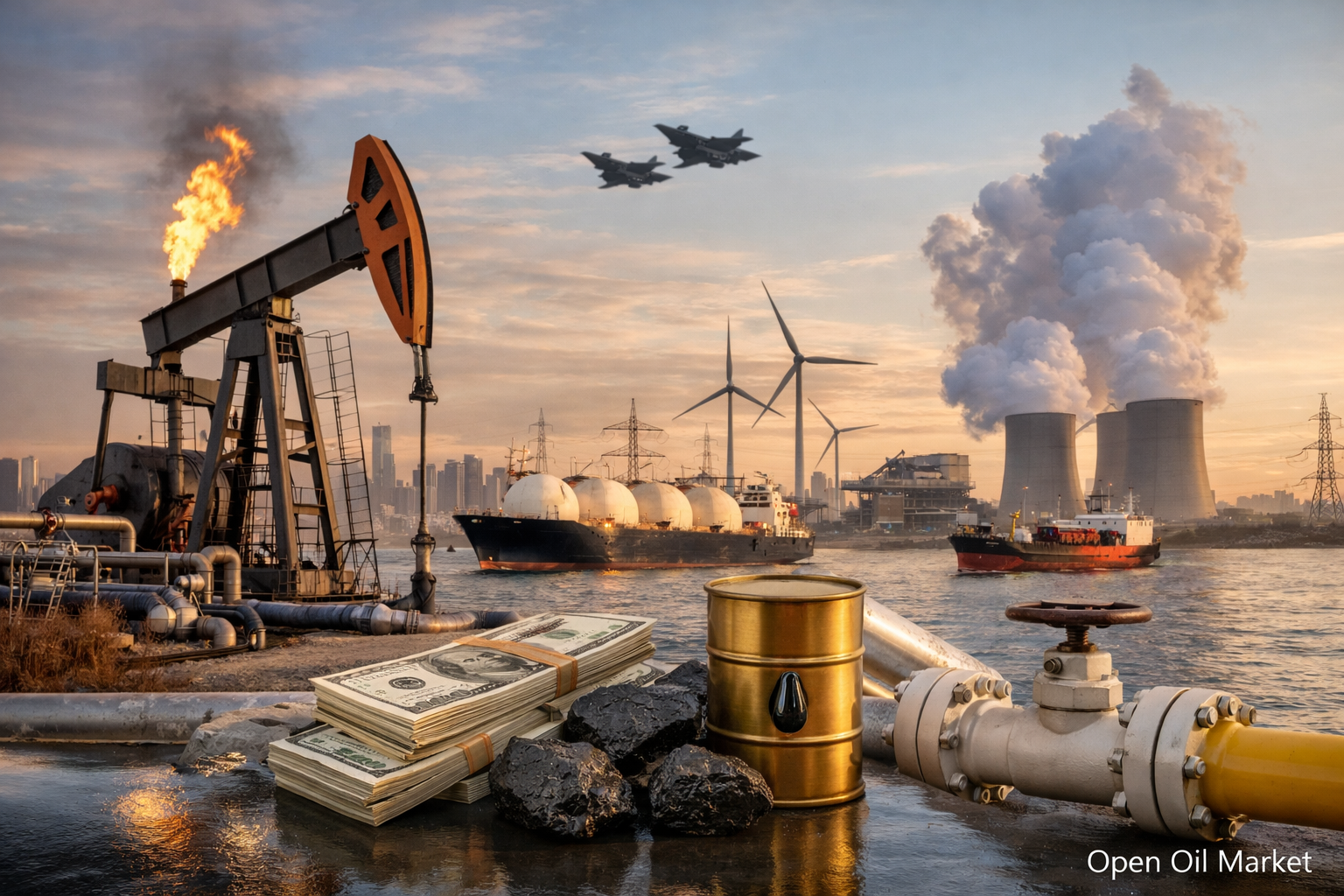 Mercado mundial de petróleo y gas: petróleo, gas, electricidad y SER - 25 de enero de 2026