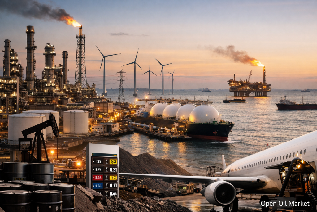 Noticias de petróleo y energía del 26 de marzo de 2026 – petróleo $100, escasez de diésel y aumento de márgenes en refinerías