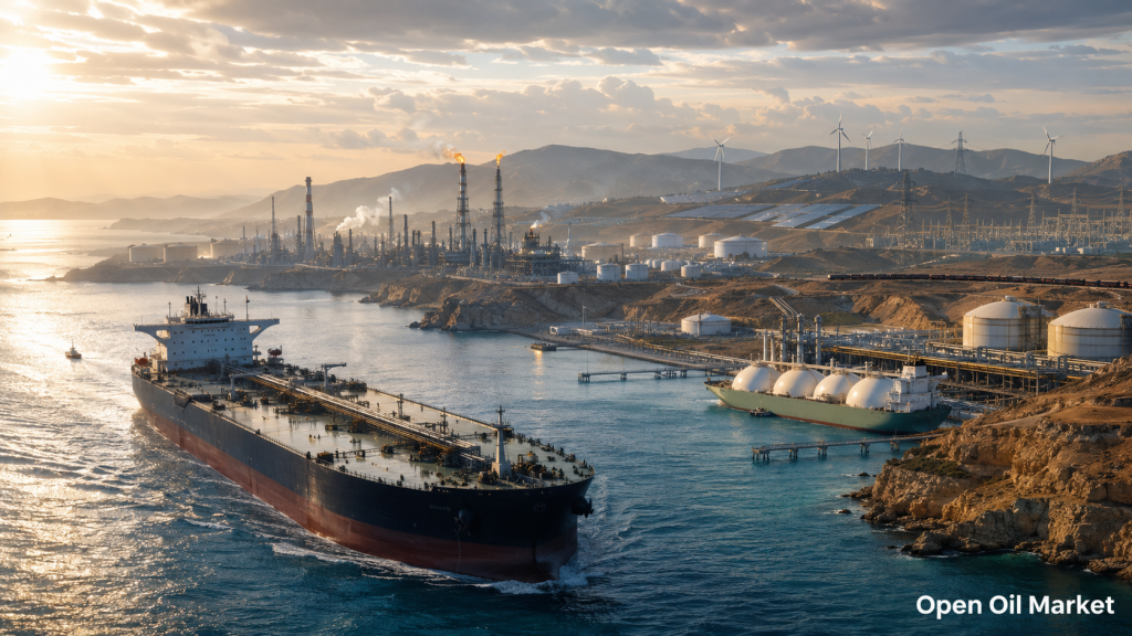Sector energético mundial 30 de junio de 2026 — petróleo Brent, gas en Europa, productos petroleros, refinerías, electricidad y FER