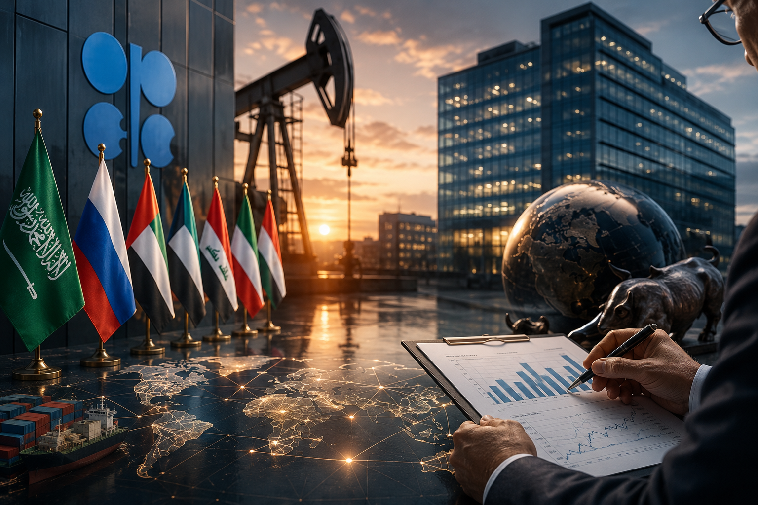 Eventos económicos e informes corporativos: domingo, 2 de agosto de 2026 — reunión de OPEP+ sobre producción de petróleo, informe de Berkshire Hathaway y el inicio de una nueva semana comercial.