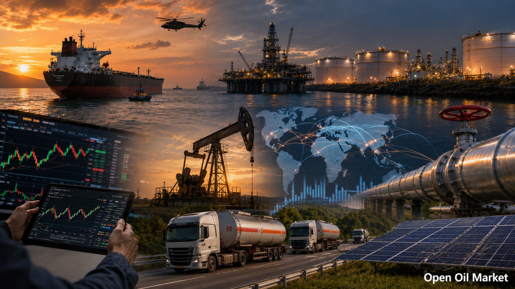Noticias petróleo y energía 26 de julio de 2026 — precios del petróleo Brent, gas TTF, OPEP+, carbón y energías renovables