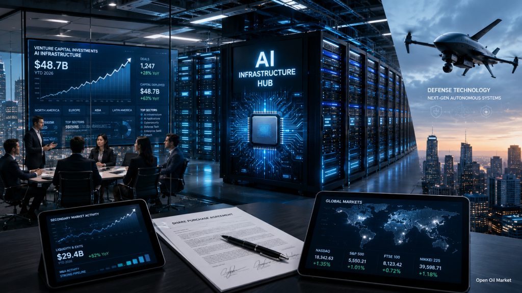 Noticias de inversiones de capital riesgo 6 de julio de 2026 — Infraestructura de IA, tecnología de defensa y acuerdos secundarios