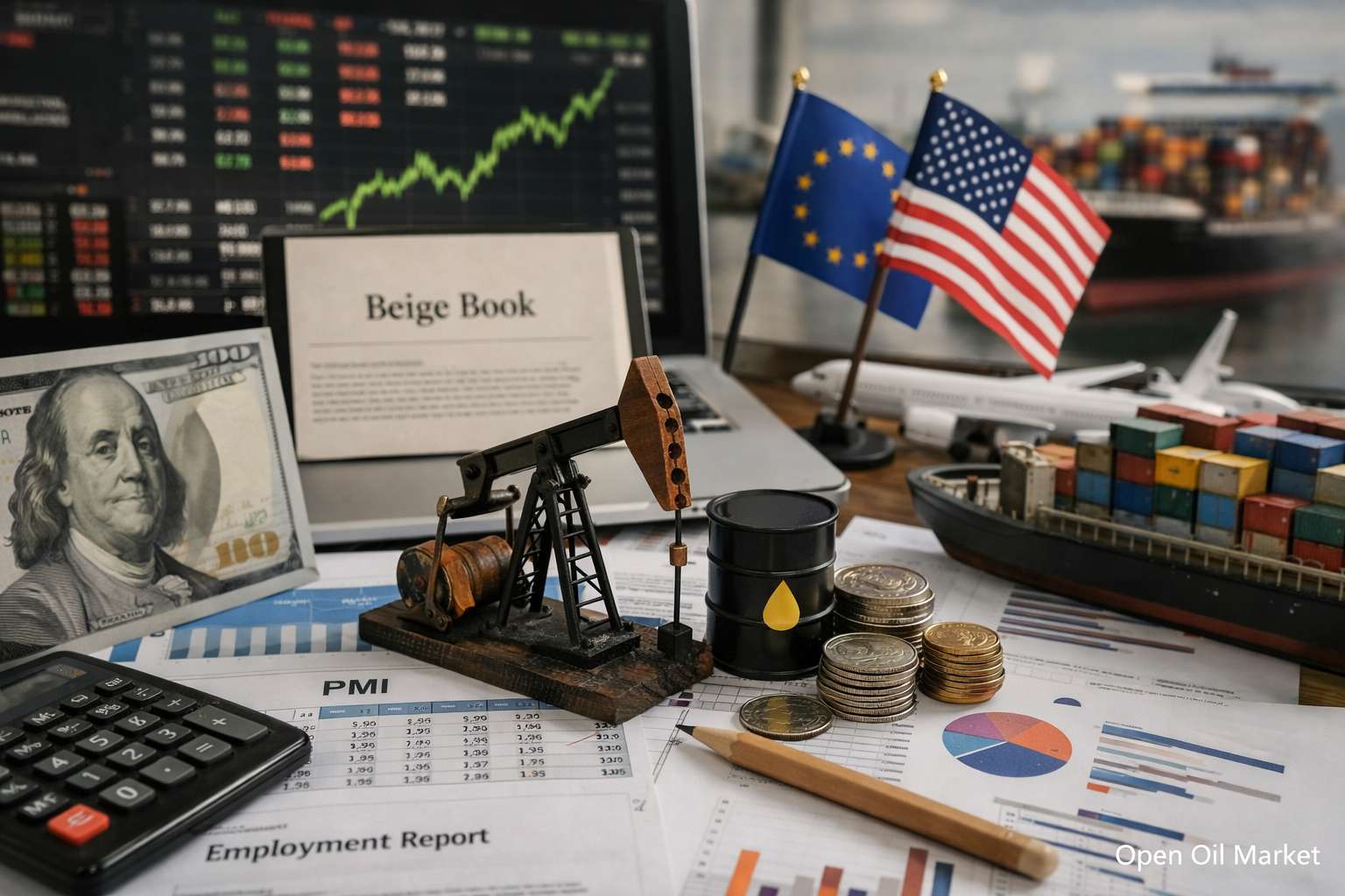 Eventos económicos e informes corporativos de la semana del 2 al 6 de marzo de 2026: PMI, inflación de la Eurozona, ADP y Nonfarm Payrolls