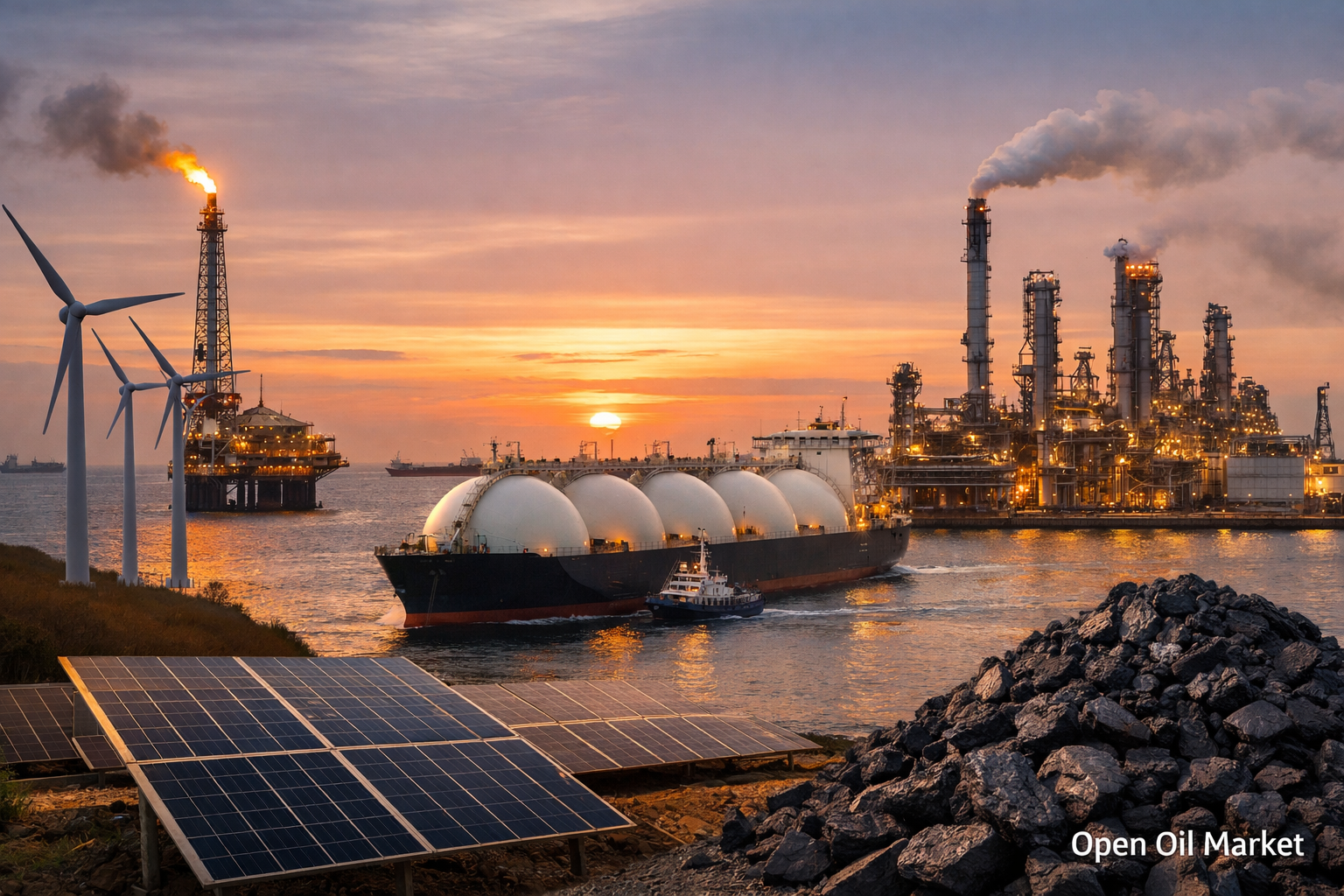 Noticias de petróleo y gas y energía — domingo 8 de marzo de 2026: aumento de precios de petróleo y tensión en el mercado de gas y GNL