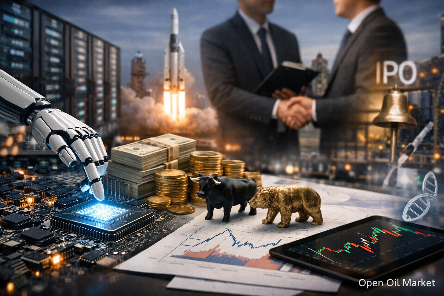 Noticias de startups e inversiones de capital de riesgo — 22 de febrero de 2026: rondas masivas de AI y ventana de IPO inestable