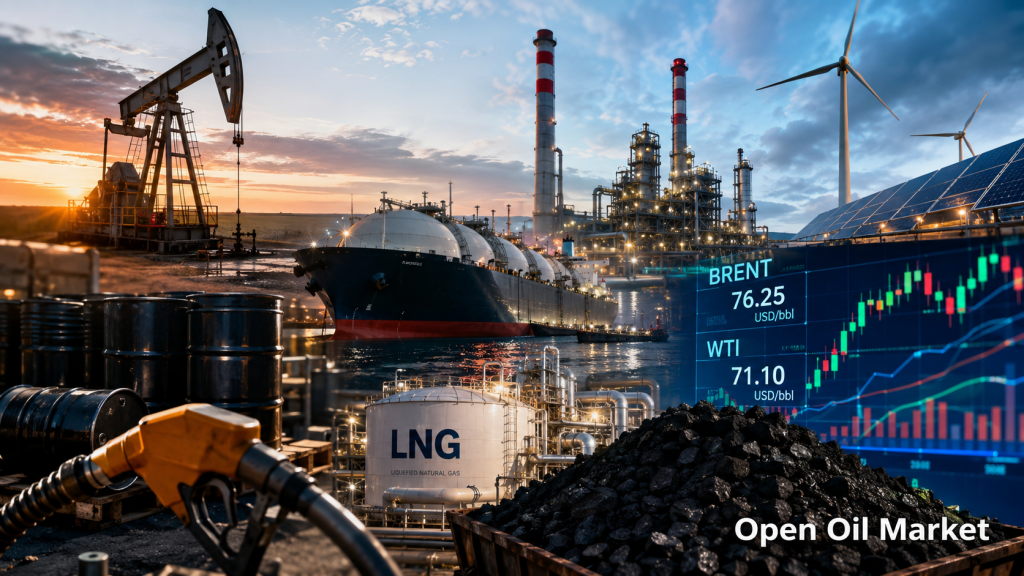 Noticias petróleo y energía 12 de julio de 2026 — diésel, refinerías, GNL y mercado mundial del petróleo