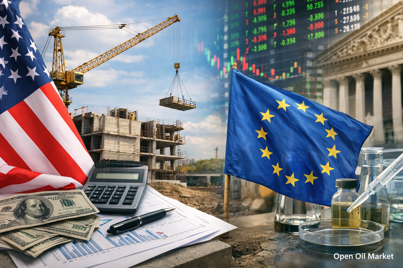 Mercados Globales y Datos Macroeconómicos 23 de Marzo 2026 Chicago Fed, Construcción EE. UU., Confianza Eurozona