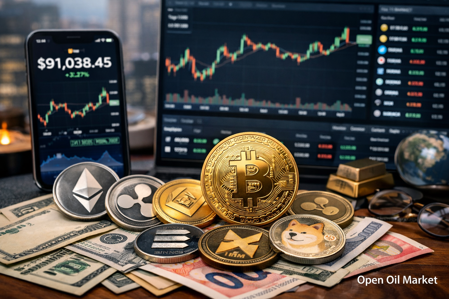 Noticias globales de criptomonedas — domingo 11 de enero de 2026: bitcoin y Ethereum en el contexto de las tendencias globales del mercado.