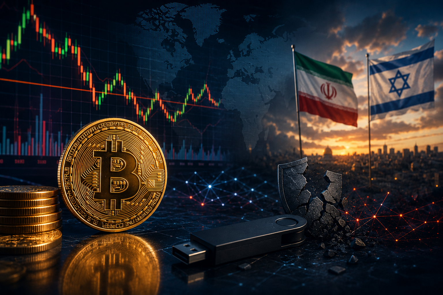 Noticias de criptomonedas: martes, 4 de agosto de 2026 — Bitcoin lucha por $63,000 en medio de la desescalada respecto a Irán y la crisis de confianza en billeteras frías