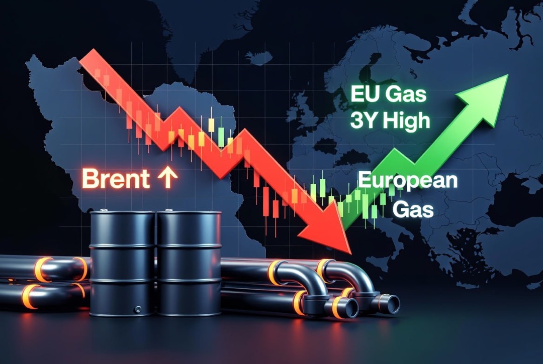 Noticias petróleo y gas - miércoles, 29 de julio de 2026: la pausa en los ataques de EE.UU. a Irán hace caer Brent, gas en Europa en máximo de tres años.