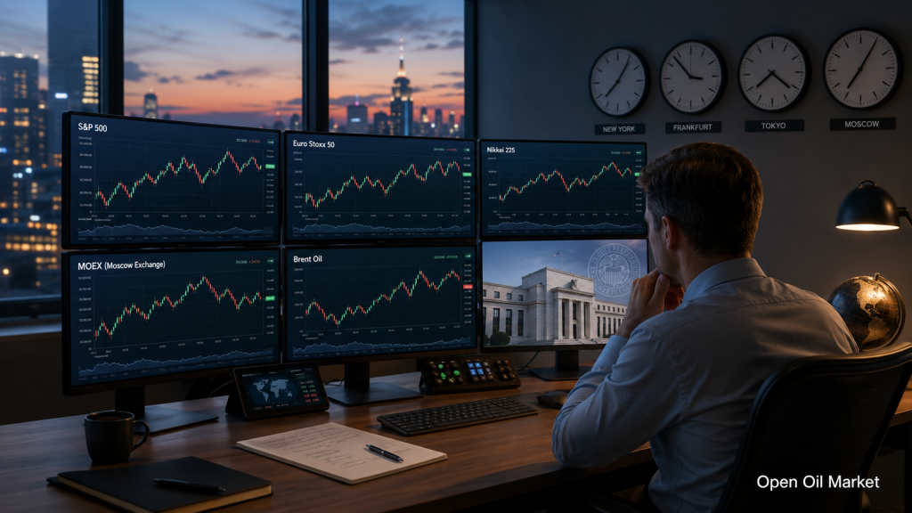 Análisis de los mercados mundiales y índices antes de la semana de la FED eventos económicos 14 de junio de 2026